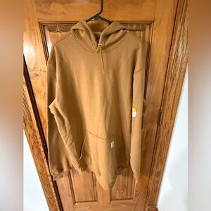 Men’s XL Tall Carhartt Hoodie Signature Tan